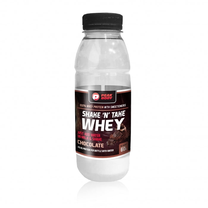 Shake 'N' Take Whey - 60G Bottles (24 Per Box)